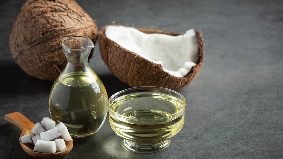 make night face mask with coconut oil