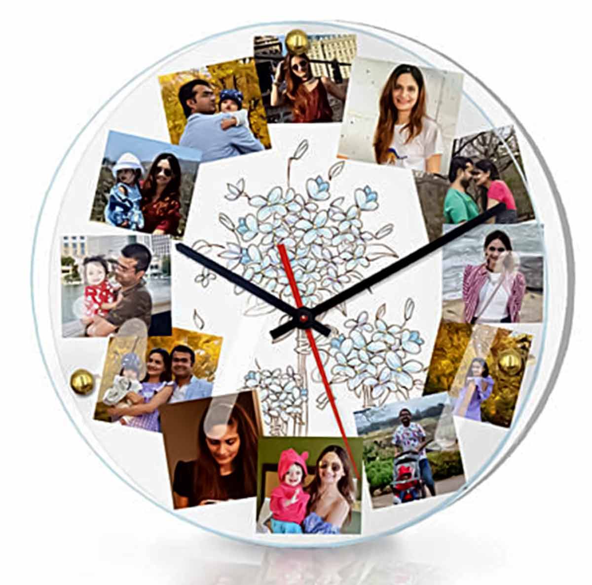 मेमोरी वॉल क्लॉक memory wall clock