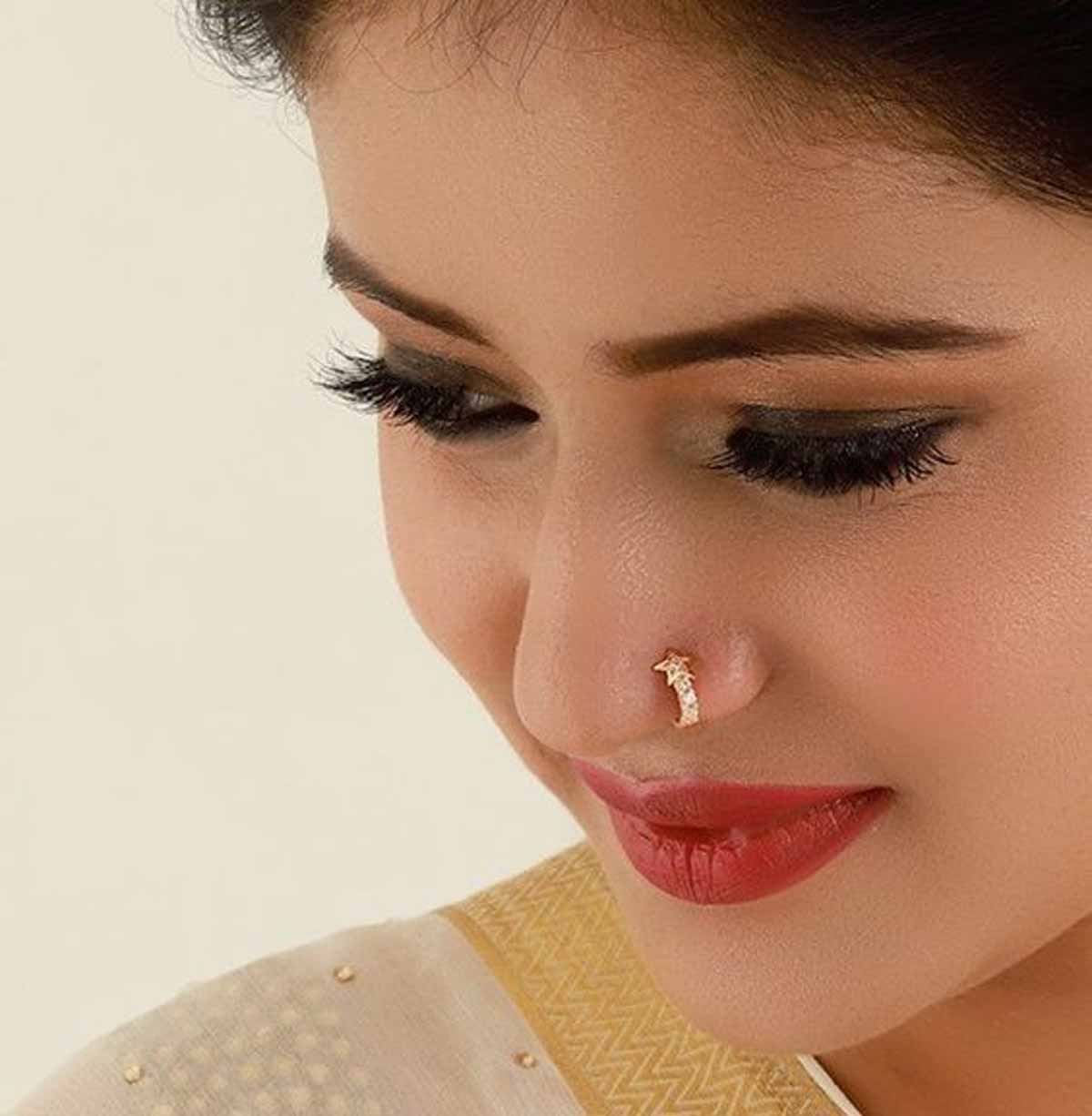 Indian Traditional Nose Ring Vintage Oxidised Nose Pin Unique Piercing Nose  Pin at Rs 490/piece | Silver Nose Pin in Jaipur | ID: 2852617728788