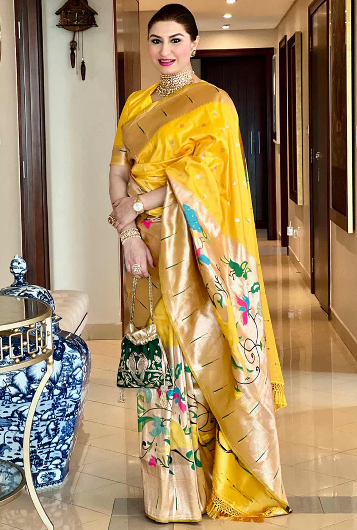 paithani silk saree