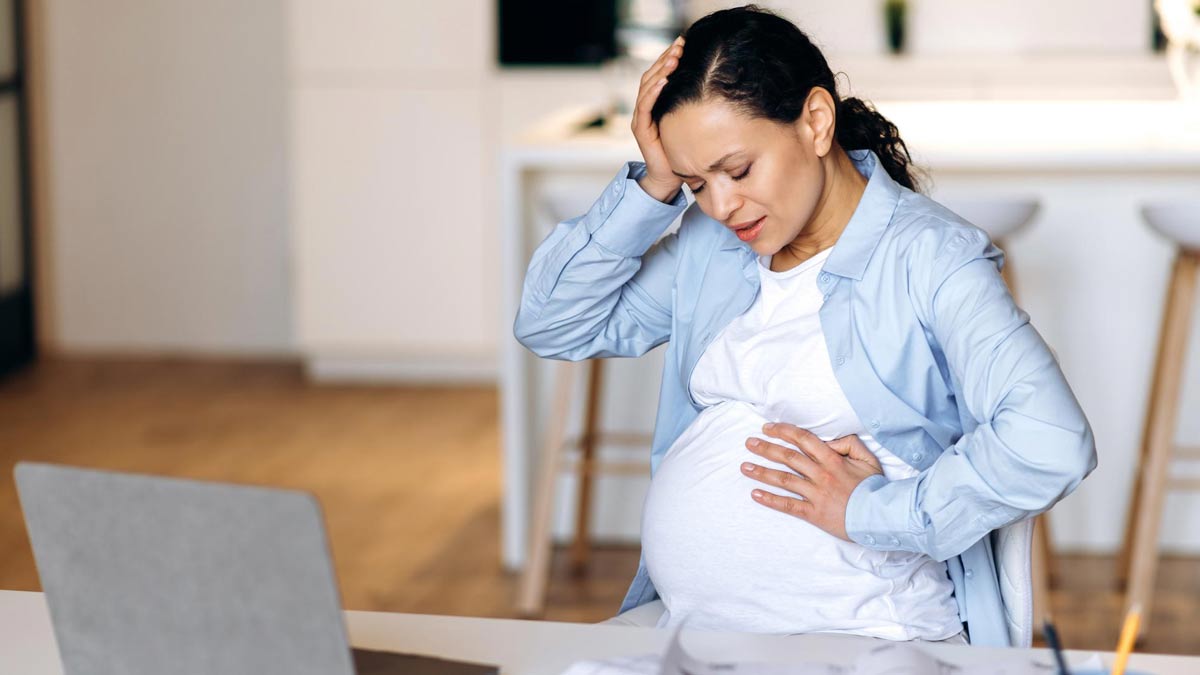 pregnant woman and issues