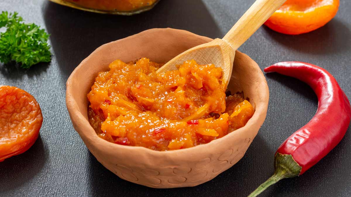 Khubani Chutney Recipe मीठी खुबानी चटनी कैसे बनाएं Fruit Chutney Ki