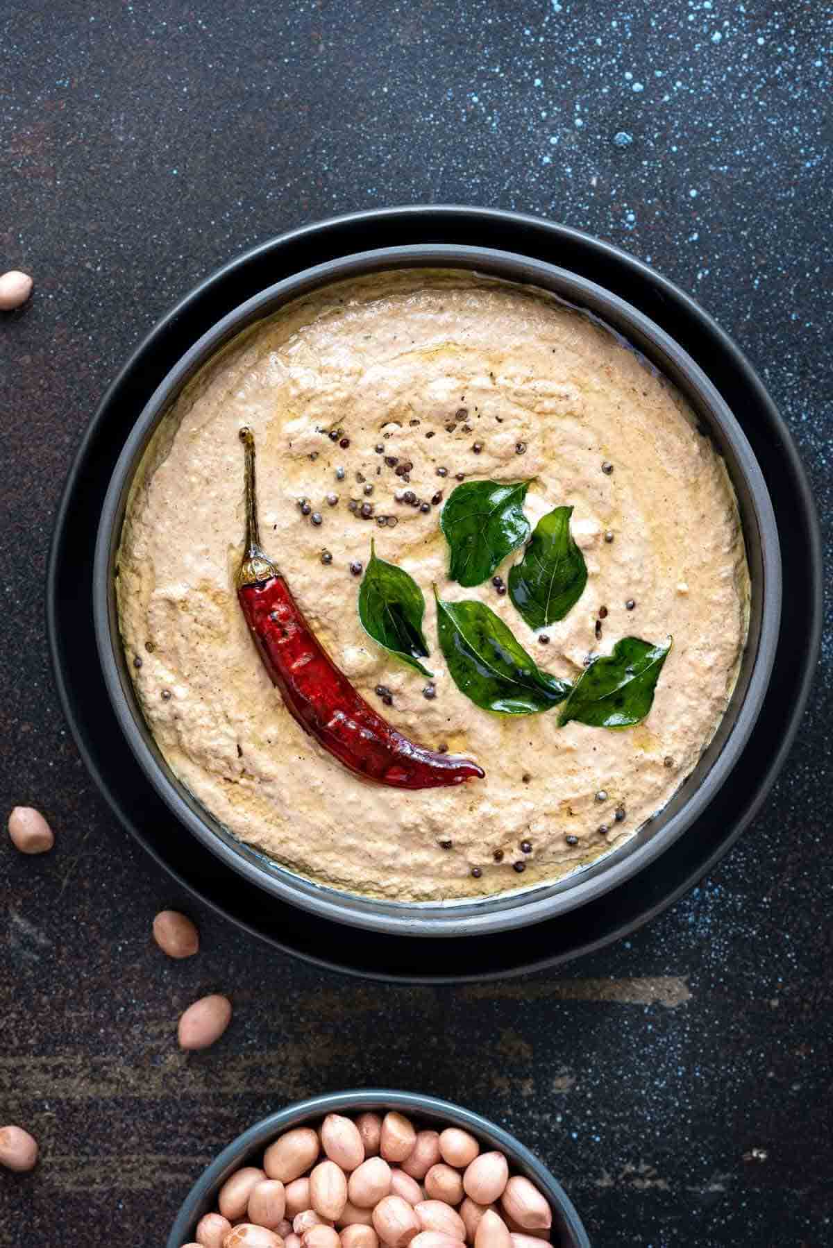 recipe of peanut chutney