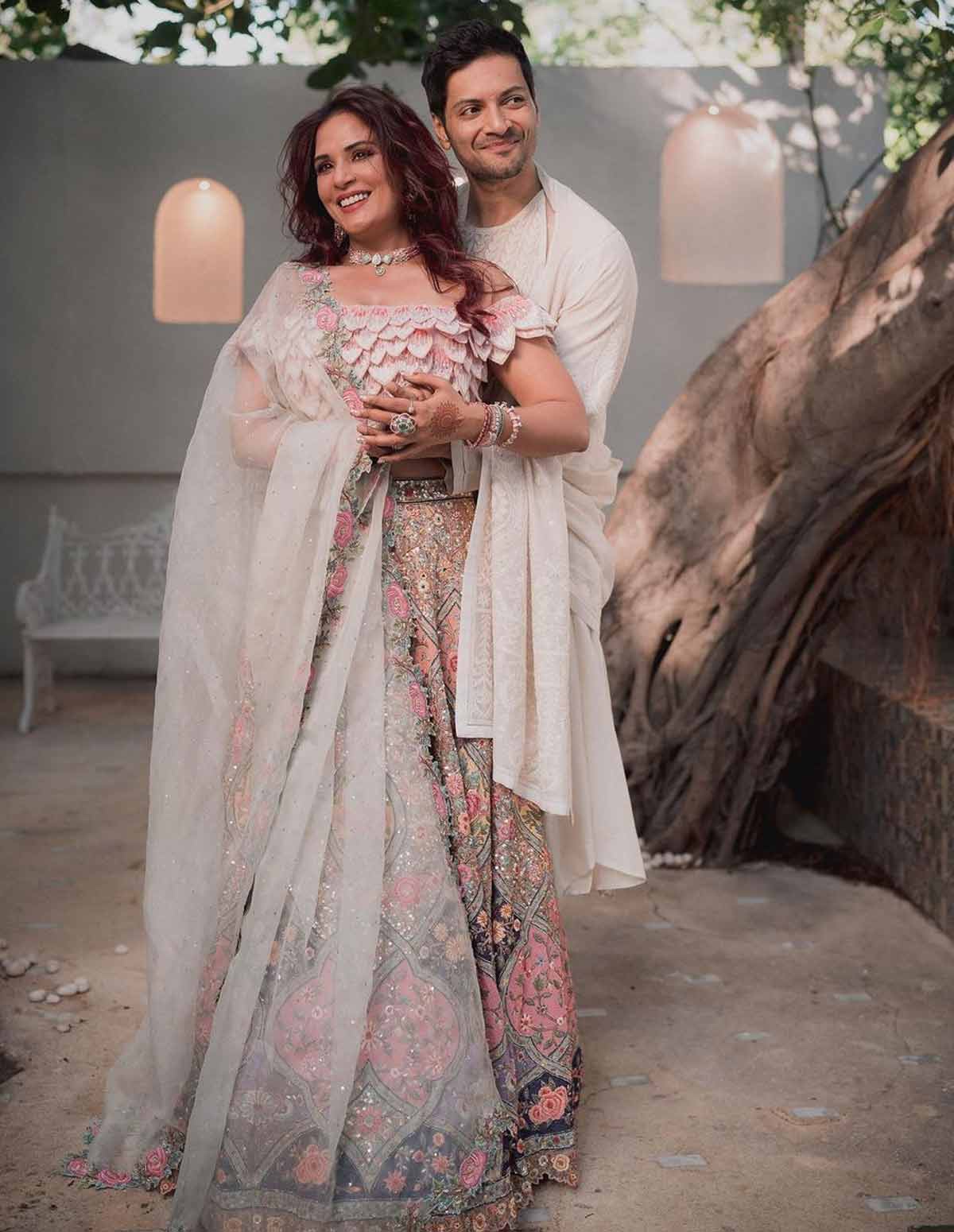 richa chadha wedding makeup 