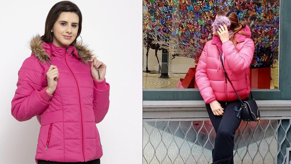 sara ali khan pink jacket