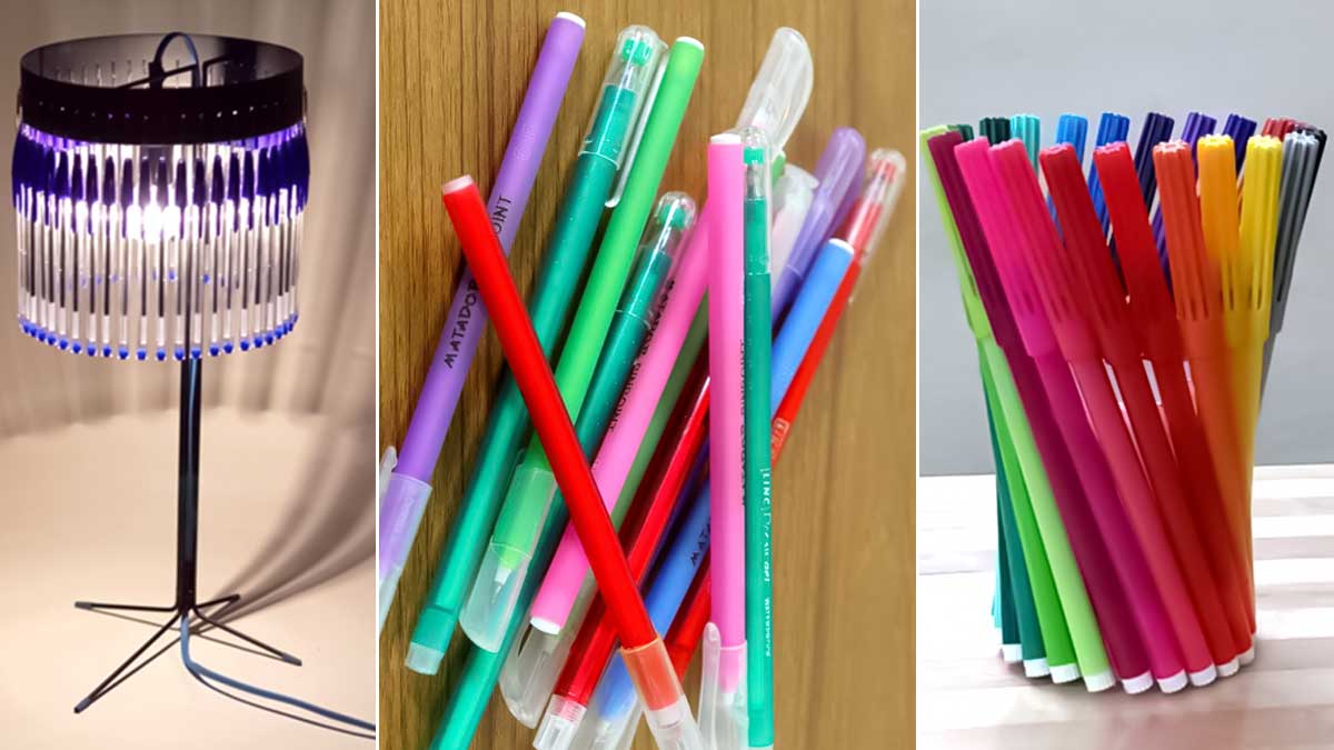 खराब पेन को क्या करें। How to Reuse Old Pen। Pen Craft Ideas what to