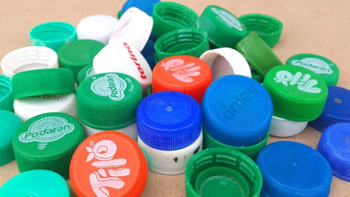 ways to reuse plastic bottle cap