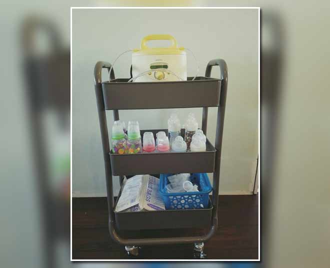 Baby Bottles Organizing