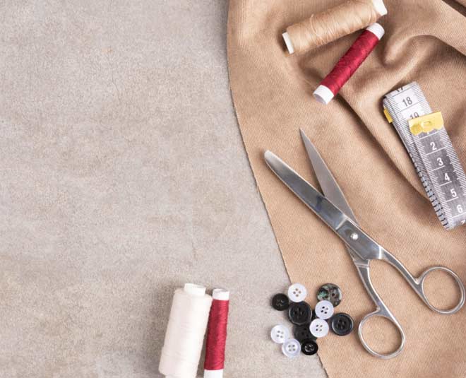 Easy hacks to make fall lehenga from old banarasi sareee