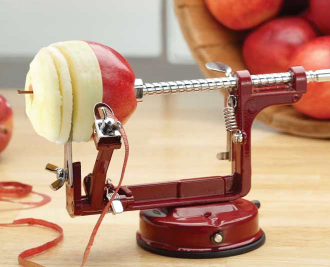 Mixer food peeler