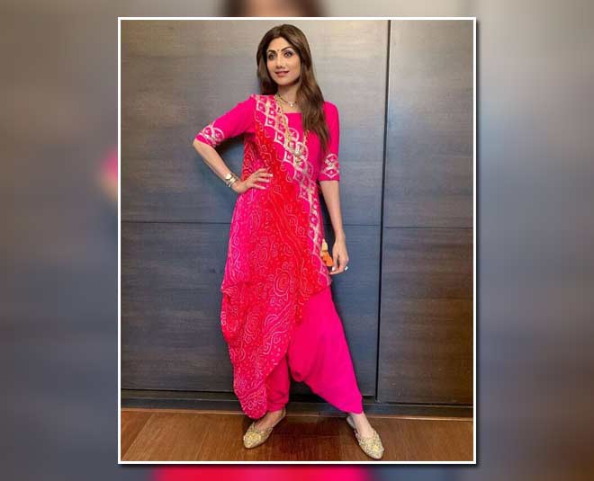 Printed pataila suit