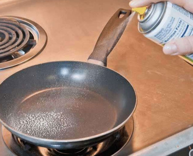 Using Cooking Sprays