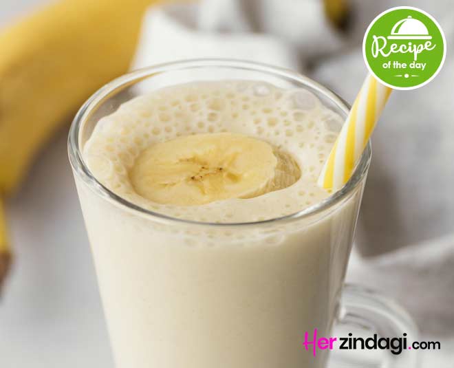 Have A Filling, Healthy Glass Of Banana Smoothie For Breakfast | HerZindagi