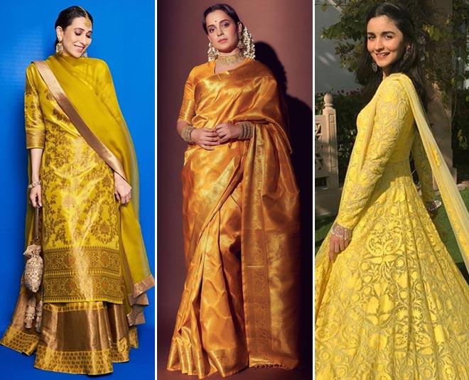 Basant Panchami Take Inspiration From Our Bollywood Divas And Wear Yellow In Style HerZindagi