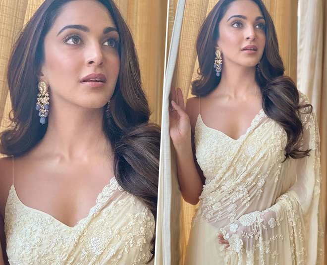 best saree collection of actress kiara adavani