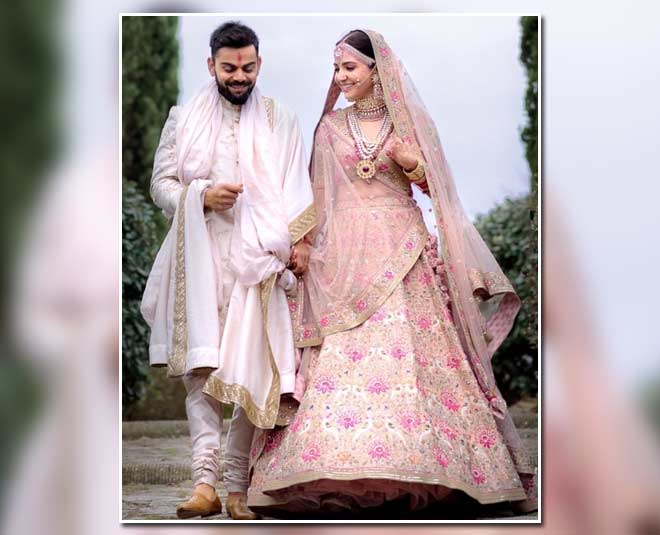 अनुष्का शर्मा bridal lehenga colors in trend