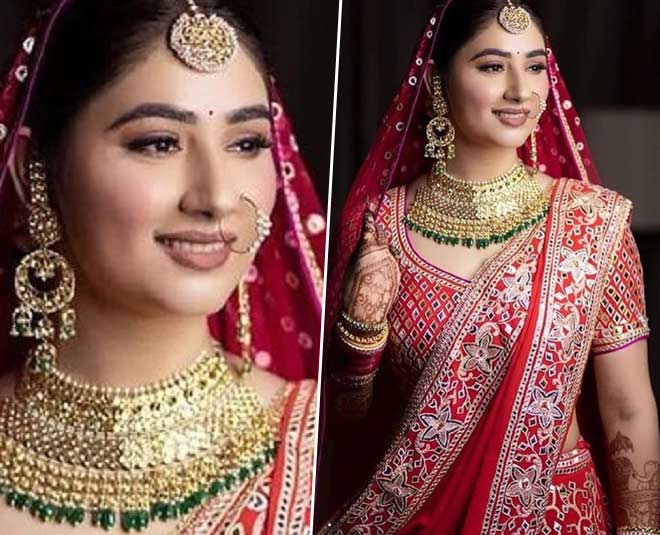 bridal lehenga outfit