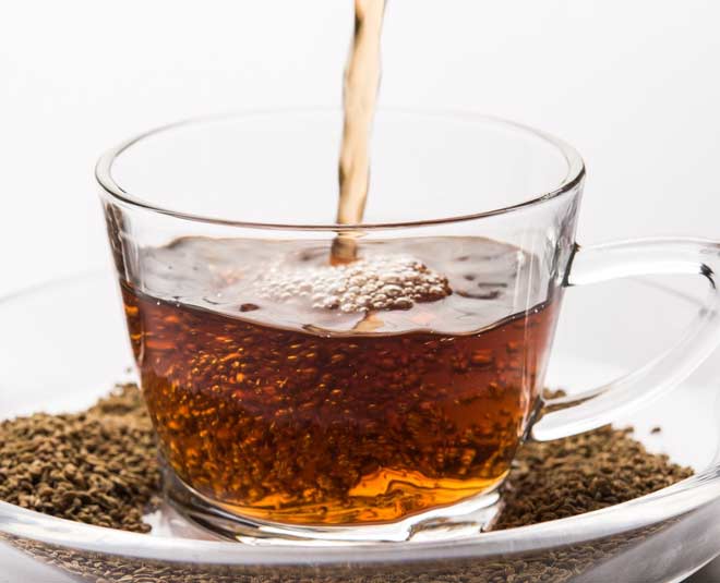 carom tea to induce period