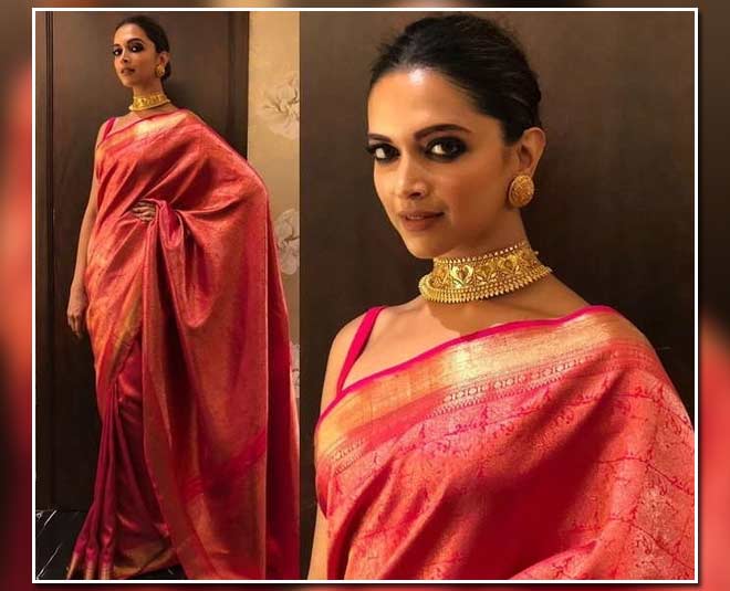 Kanjivaram saree hotsell wearing style