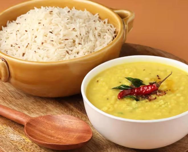 dal chawal ghee healthy dinner
