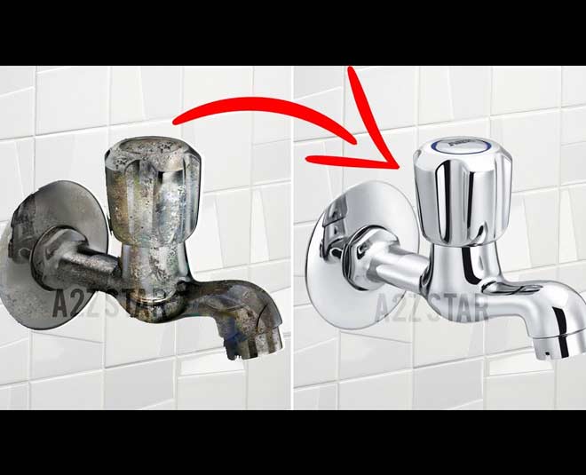 बाथरूम के नल से जंग हटाएं easy tips to remove rust from metals inside