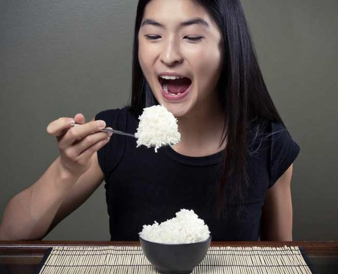 eating habbits of rice