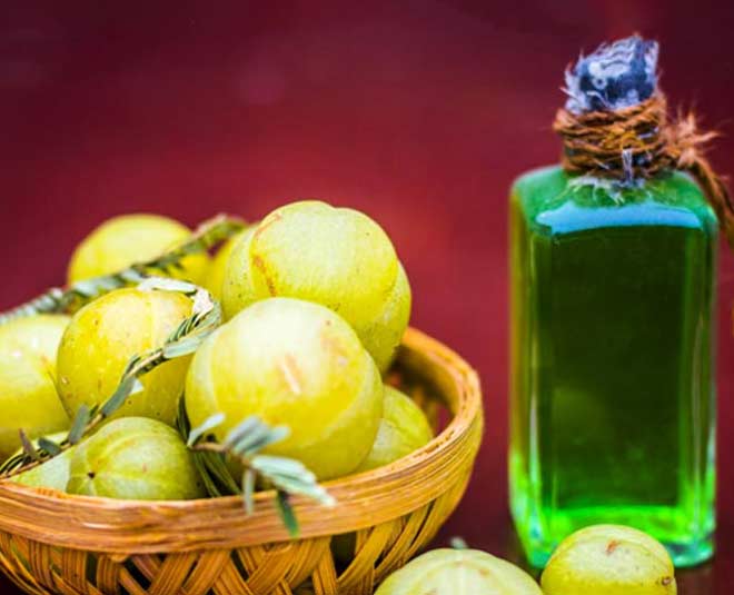 homemade amla hair oil