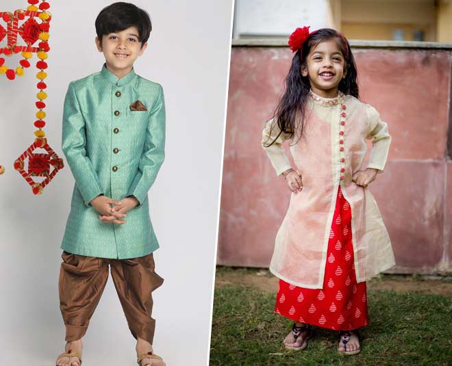 indo western outfit for kids
