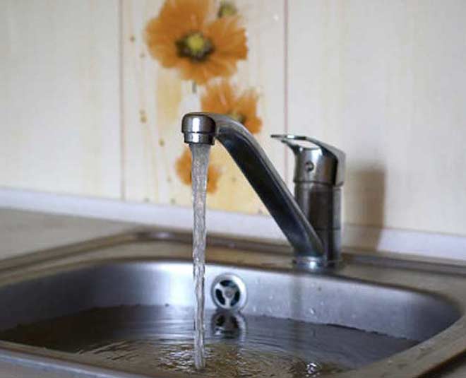 kitchen sink and drainage