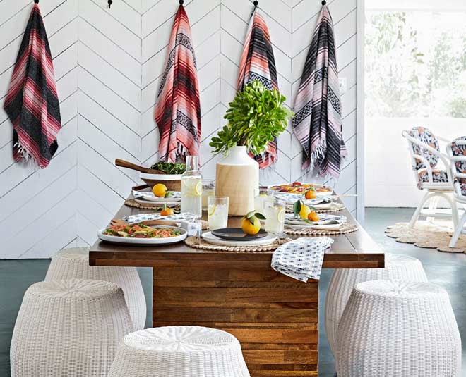 modern twist decor with rattan furniture