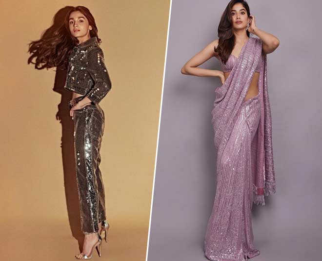 Shimmery party outfit ideas by B-town ladies