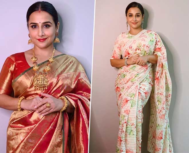 These Saree Looks Of Vidya Balan Will Surely Leave You Impressed 