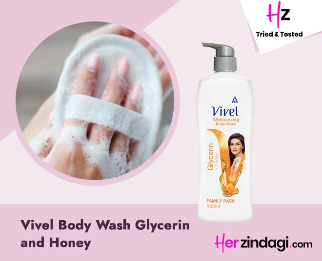 vivel body wash review glycerine honey