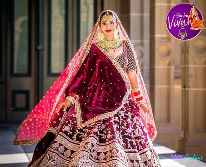 Indian winter Wedding pink velvet & net Bridal trendy diamond & zari lehenga  Ghagra Choli Dupatta 1425 : Amazon.co.uk: Fashion