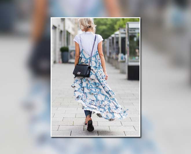 4 Simple Ways To Wear A Long Dress 4 simple ways to wear a long dress