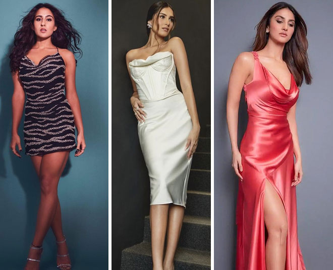 Cowl Neck Dresses, Satin + Silk Cowl Neck Dresses