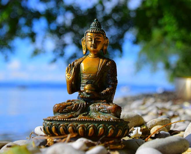 buddha statue at garden