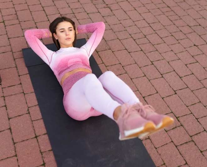 crunches exercise to lose weight