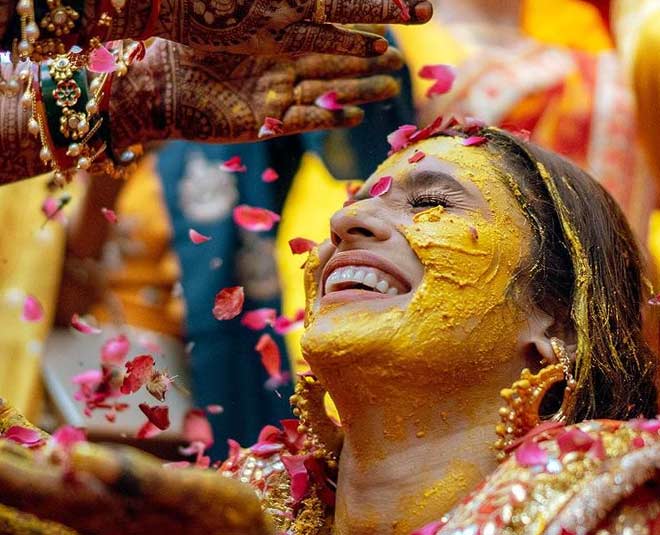 haldi rasm in wedding