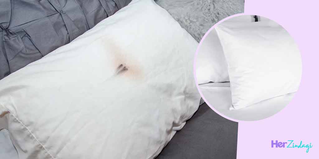 How to Remove Makeup Stains From Pillows In Hindiतकिये में लगे मेकअप