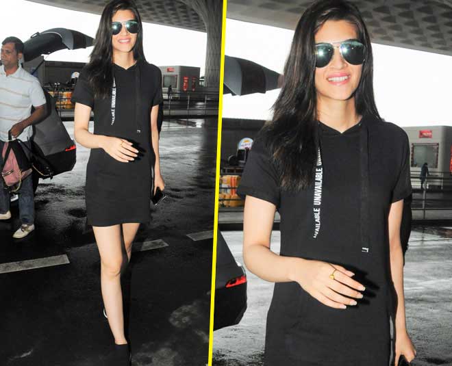kriti sanon airport style