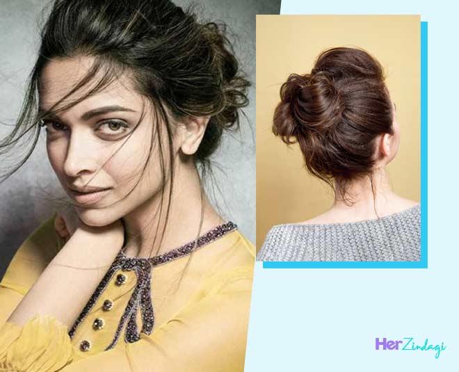 झुमके के साथ इस तरह की हेयर स्टाइल करें, दिखेंगी खूबसूरत: Jhumka with  Hairstyles - Grehlakshmi