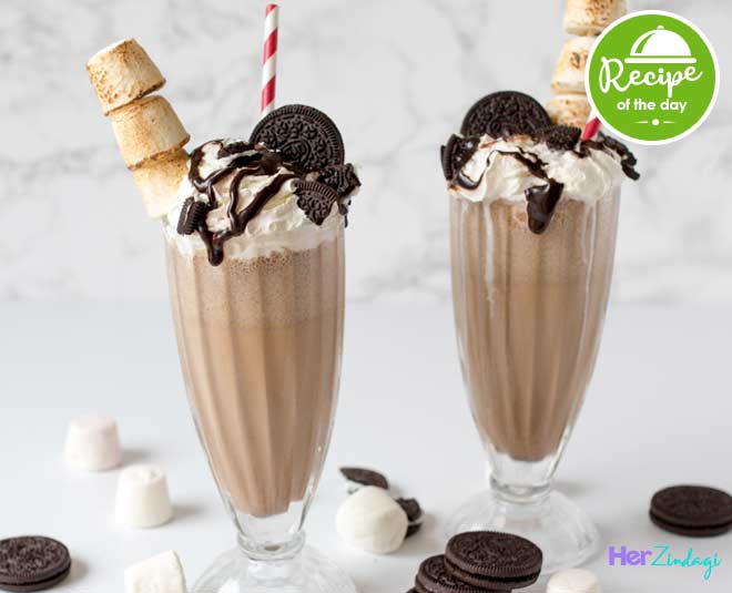 Get Morning Ready With A Cup Of Coffee Oreo Shake