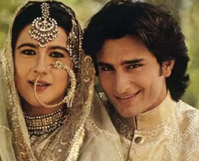 सैफ अली खान और अमृता सिंह saif ali khana and amrita singh