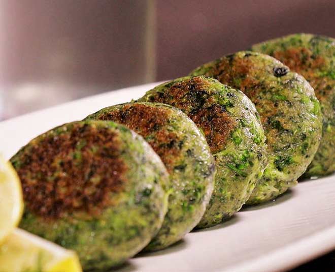 spinach cheese tikki