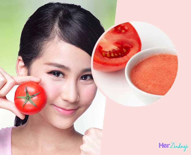 tomato for skin care