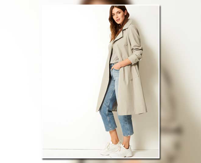 ट्रेंच कोट जैकेट- trench coat