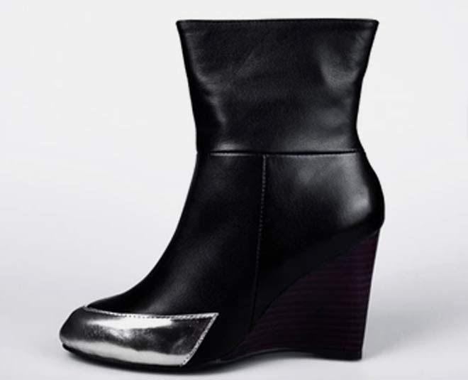 वेज हील बूट्स weige heel boots