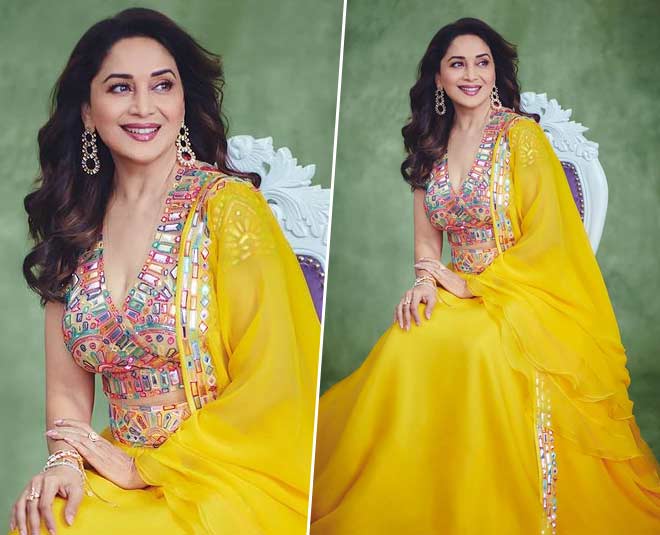 yellow lehenga