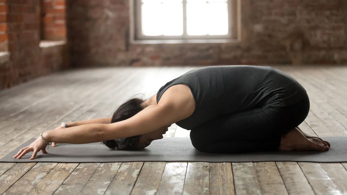 Balasana for women
